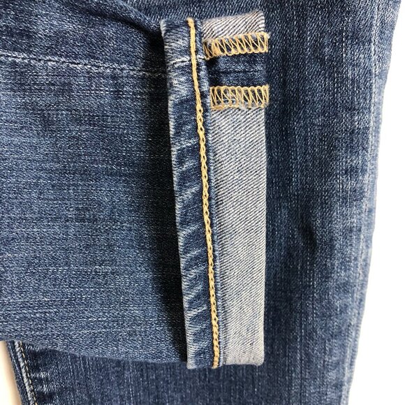 Big Star Alex Skinny Jeans Womens 27 Medium Wash Selvage Hem - Picture 12 of 13
